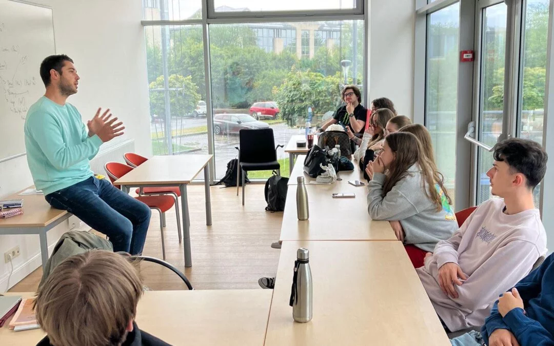 Benoit Leplae, fondateur de Ekilibre, pour inspirer les élèves